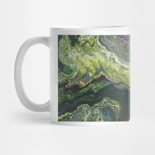 Abstract in Green XII Mug